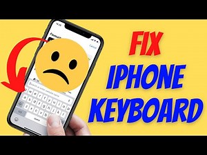 How To FIX Your iPhone Keyboard (If It's Not Working)