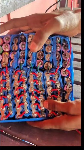how to make 48vbattry BMS connection video #youtube #crazylab #battry