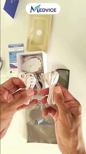 Medvice TENS Unit for Pain Relief | Muscle & Nerve Stimulation Therapy at Home
