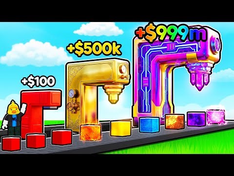 I Built MAX LEVEL Stud Tycoon Factory and Made TRILLIONS in Roblox!