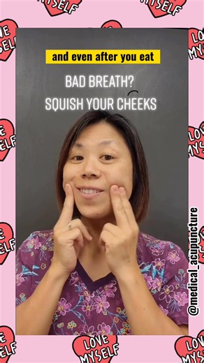 The medical condition dry mouth (also called xerostomia) also can cause bad breath. Saliva is necessary to moisten the mouth, neutralize acids produced by plaque, and wash away dead cells that accumulate on the tongue, gums, and cheeks. If not removed, these cells decompose and can cause bad breath. Dry mouth may be a side effect of various medications, salivary gland problems, or continuous breathing through the mouth. In fact, morning breath is worse for people who sleep with their mouths open