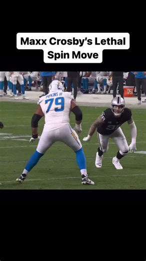 Analyzing Maxx Crosby's Spin Move Technique