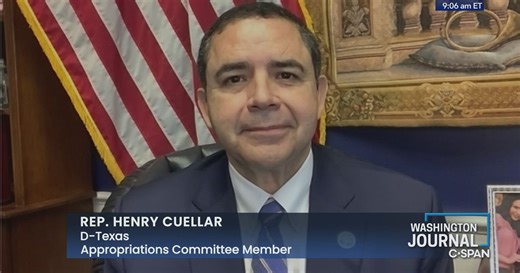 Washington Journal: Rep. Henry Cuellar (D-TX) Discusses the Debt Limit & Border Policy