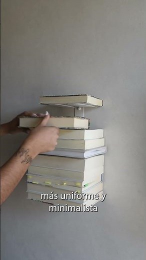 Trucos fáciles para tener estantes de libros perfectos | MILUKA