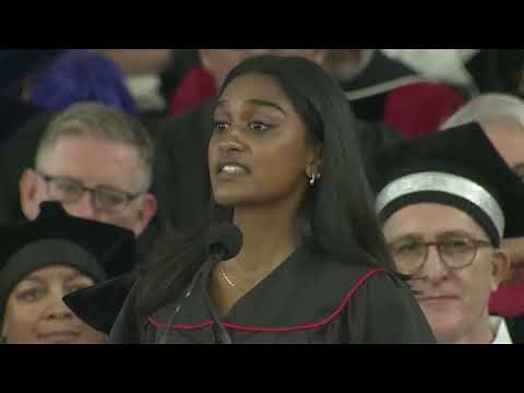 Shruthi Kumar delivers her senior English address | Harvard Commencement 2024