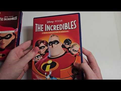 The Incredibles 1-2 Boxset (UK) DVD Unboxing