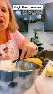 Pastry cream 2 parts whipped cream = creme legere . Add gelatin and it’s called the creme diplomat | Bake it with Mel