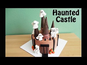 Decorate a Halloween Haunted House Cake | 1 Minute Video
