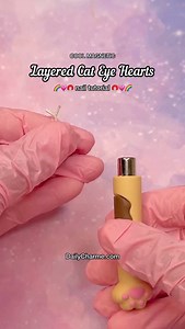 95K reactions · 2.7K shares | Cool Magnetic Layered Cat Eye Heart...