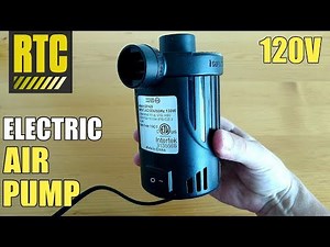120Volt Electric AIR PUMP for Inflatable Bed Mattress and Pool Toys