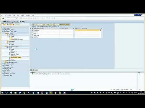 Step by Step SAP Gateway exposing a BAPI program via Web Services