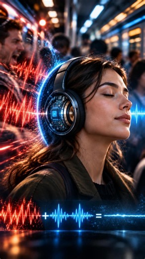 How Noise-Cancelling Headphones Actually Work 🎧