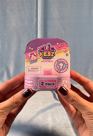 Clickeez blind bag unboxing 🔑 new collectibles that CLICK like a real keyboard key ✨ 70 to collect — did I get the rare? #Clickeez #BlindBag #ASMR #NewToys #MysteryUnboxing