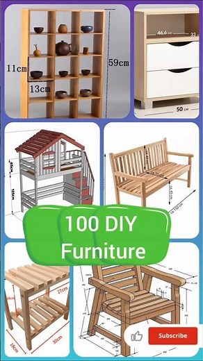 100 DIY Furniture Plans You Can Build | Beginner-Friendly Woodworking