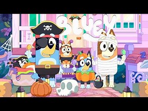 Bluey Let's Play 🐶✨🎃 Autumn Deck Bluey & Bingo's Fun Playtime | Fun Kids Gameplay