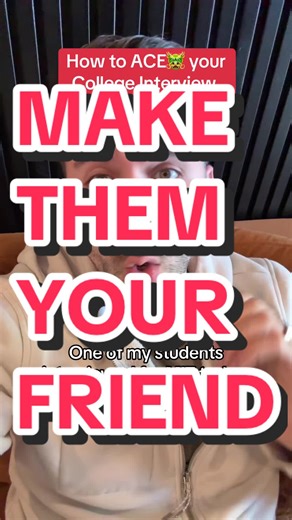 MAKE THEM YOIR FRIEND!!! Ivy League interviews are not a serious component of the admissions process, they are a form of alumni retention and a way for the college to generate donations, which means that you should be approaching these not as a way to try to impress the admissions office, but as an opportunity to make friends with probably of successful alumnus of that college, so that that way they can report good things about you back to the Ivy League college you are applying to. ##ivyleague#