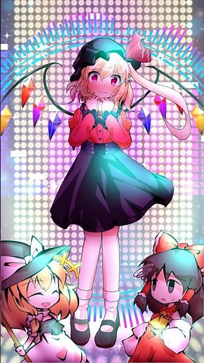 【東方立ち絵改変】馴子から地雷系フランドールへ #東方立ち絵改変 #フランドールスカーレット