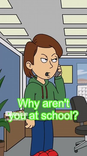 Caillou ditches School #song #animation #goanimate #goanimatecaillou #vyondvideos #caillougetsgrounded #goanimatetiktok #goanimateshorts #comedyvideo#vyondcringe