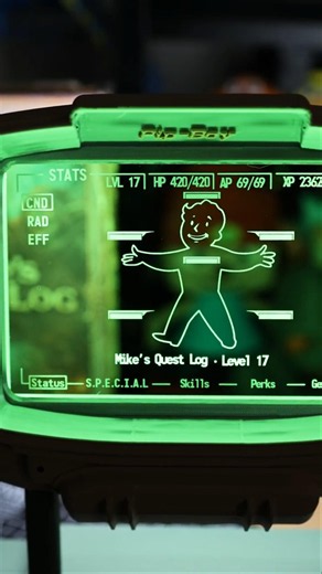 Fallout Pip-Boy Build | Engraving & Cutting Translucent Acrylic on the xTool M2 Laser Cutter