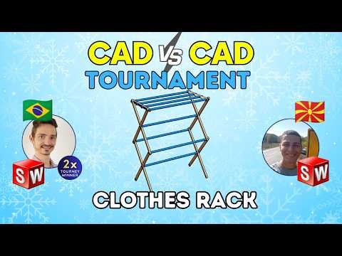 CAD vs CAD FINALS - Can you model this Assembly Faster?