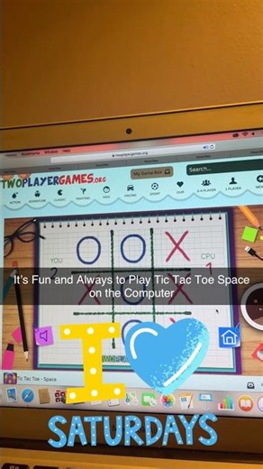 It’s Fun and Always to Play Tic Tac Toe Space on the Computer