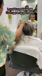 2.6M views · 10K reactions | Manang sa umpisa biningbini sa huli //96% puting buhok #germany #client #RICDSALON #bossesrudyohair #cebucity #fbreelsfypシ゚viralfbreelsfypシ゚viral | Hair Boss Ric | Facebook