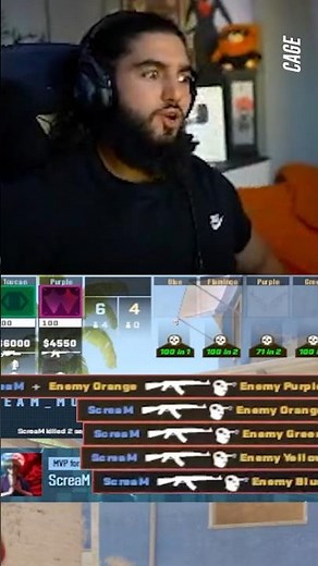 ScreaM can’t defend without an ACE 😎 #scream #cs2 #twitchclips