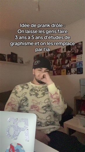 Idée de prank drôle sur le graphisme et l'IA