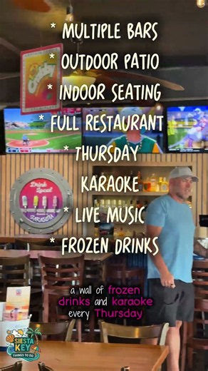 4 Siesta Key Bars to Visit Right Now 🍸🍹 #siestakeythingstodo