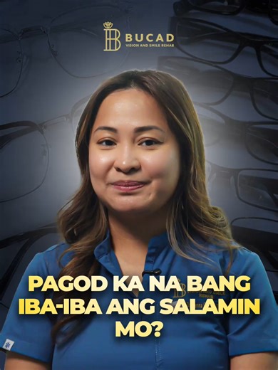 Kung pagod ka nang magbitbit ng tatlong salamin, progressive lenses ang sagot Isang salamin para sa near, intermediate, at distance vision Walang palit palit, walang hati sa lente, mas natural ang galaw ng mata mo sa araw araw Mas simple ang buhay kapag tama ang solusyon Magpa assess sa Bucad Vision and Smile Rehab para malaman kung bagay sa’yo ang progressive lenses FOR APPOINTMENTS AND INQUIRIES 📍 Unit 1621, 16th Floor, Centuria Medical Makati 📞 0917 876 8963 | 0917 108 1528 💬 facebook.com/