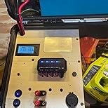 Tugermoola 6 Sets 5.5 x 2.1mm DC Power Jack Threaded Female Panel Mount Barrel Connector Adapter Kit with Cover Cap OLA012