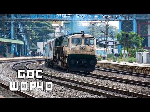 Offlink Goc wdp4d with humsafar express | emd acceleration