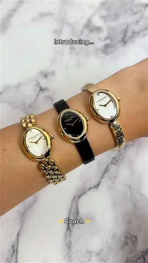 Say hello to your new style obsession 🤝 Introducing Coach watches - where iconic design meets everyday edge. Effortlessly cool, timelessly on-trend and ready to wear on repeat. Available online now at Beaverbrooks: https://bit.ly/4mzi4PO ✨ | Beaverbrooks the Jewellers