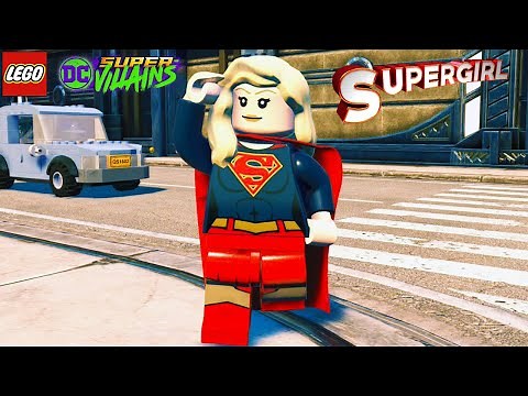 LEGO DC Super Villains Supergirl Free Roam Gameplay (TV Heroes Pack)