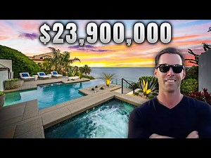$24 MILLION LUXURY OCEANFRONT HOME | Inside $24 Million Luxury Mansion Laguna Beach California