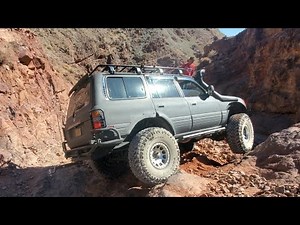 FZJ 80 series on 40" Rock Crawling