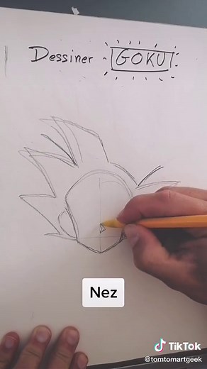 Comment dessiner Sangoku - Tutoriel de dessin pas à pas