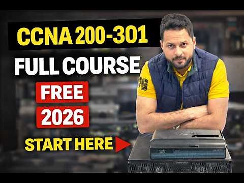 CCNA 200-301 Full Course Introduction (2026) | Free CCNA Complete Training for Beginners