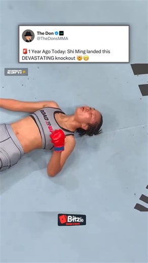 TheDonsMMA on Instagram: "🚨1 Year Ago Today at UFC Macau, Shi Meng landed a devastating head kick against Feng Xiaocan. 🤯😬 📹: all footage belongs to the UFC Follow @thedonsmma for more MMA news, highlights and more!"
