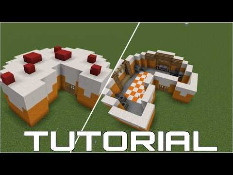 Minecraft: How to Build a Cake House | Tutorial