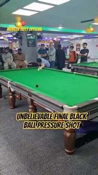 Final Black Ball Pressure Game | Legend Snooker Academy By M.Asif M.Adrees Butt | Amazing Shot | LSA