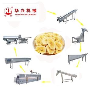 [Hot Item] Healthy Banana Chips Making Machines Green Banana Peeling Machine Banana Frying Machine
