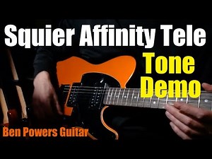Squier Affinity Tele HH Tone Demo - No Talking