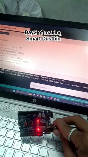 how to make smart dustbin #arduino #experiements