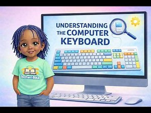 Your Child’s First Keyboard Lesson| Easy Computer Basics for Kids
