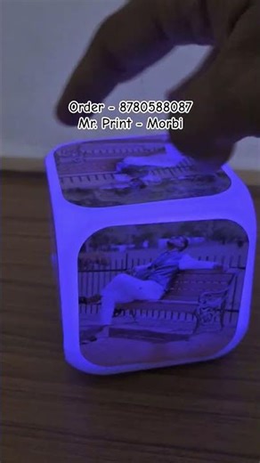 Customized Digital Photo Alarm Clock with LED Display | Personalized Gift for Valentine’s Day