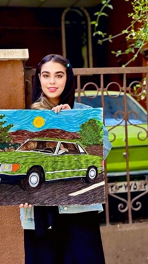 ‎مهتاب|آموزش و ساخت تابلو با نوارهای کاغذی‎ on Instagram‎: "⁨ این تابلوی زیبا نتیجه دو ماه تلاش که تماما با ملیله کاغذی و هنر جذاب کوئیلینگ درست شده امیدوارم دوستش داشته باشید و کلی ازش حمایت کنید❤️🙏🏻 تیکه اول ریلز از پیج artoholic.in #کوئیلینگ #ملیله_کاغذی #ماشین_کلاسیک #بنز#ماشینباز⁩"‎
