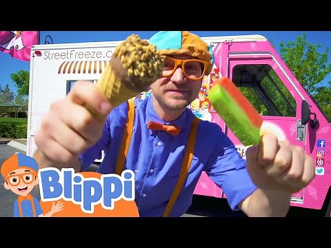 Blippi Explores an Ice Cream Truck | Educational Videos for Kids | Blippi and Meekah Kids TV