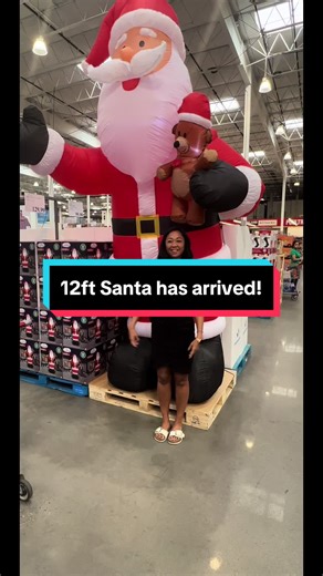 Giant Inflatable Santa is here! #costco #costcocanada #tinasfavyyc #yyccostcolovers #costcofindscanada #costcofinds #costcomusthaves #costcohaul #costcochristmas #christmas #costcodecor #santa #inflatable #hohoho @Costco Wholesale