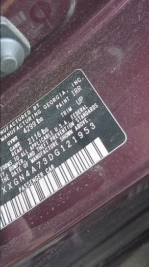 Where To Find Your Kia Paint Code and VIN